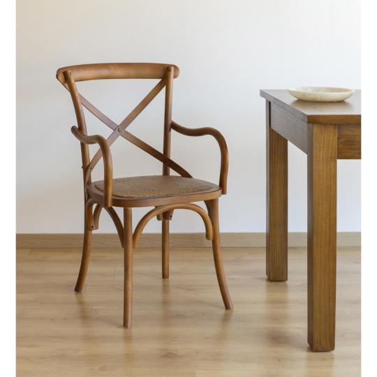 klasszikus karfas thonet szek etkezoszek vintage barna hajlitott karfas ruszikus mediterran barna ebedlo etkezo nappali szekek butorok country farmhouse antik antikolt.jpg